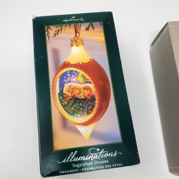 Hallmark Keepsake Ornament 2005 Sugarplum Dreams Illuminations And powerbox New - Picture 3 of 6